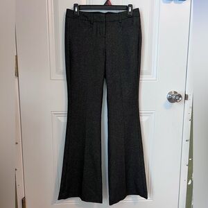Express Charcoal Flare Pants